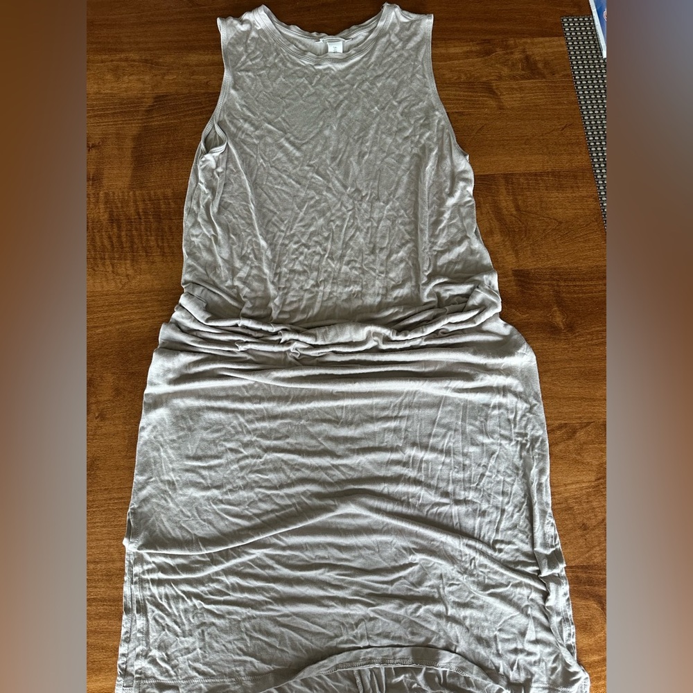H&M long tank top shift dress